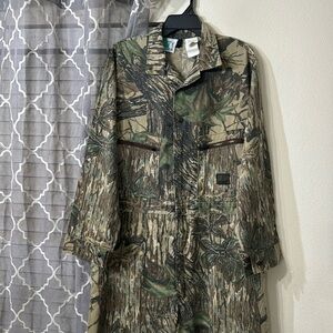 VTG Liberty Realtree Camo Coveralls Large